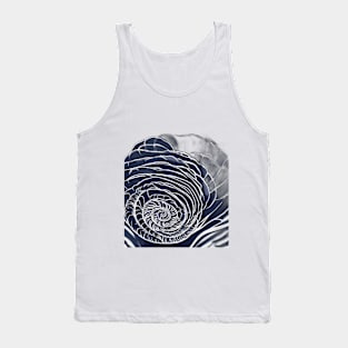 Hypnotic Spiral Illusion No. 755 Tank Top